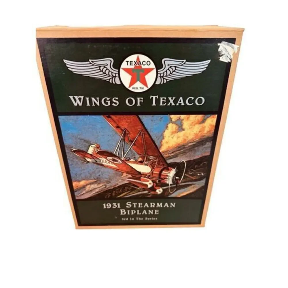 Vintage Wings Of Texaco Plane 1931 Stearman BiPlane 3rd In‎ Series #F121 1995